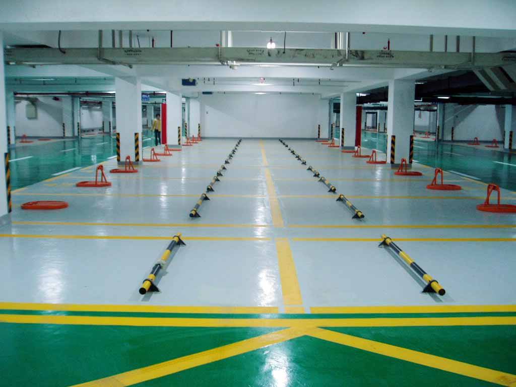 滨海新区停车场车位划线厂家|地下车库划线厂家价格 